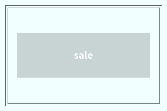 sale