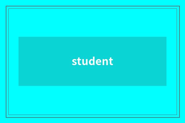 student