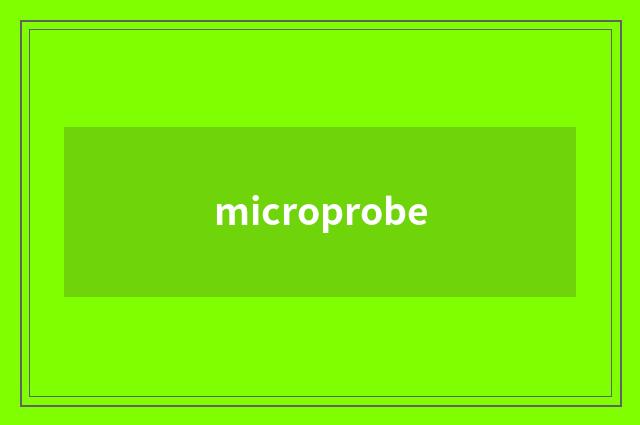 microprobe