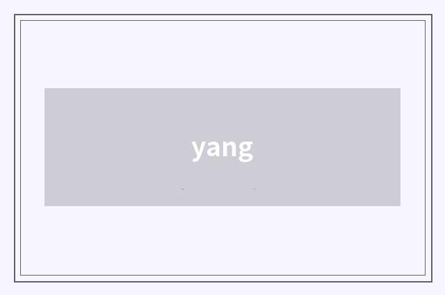 yang