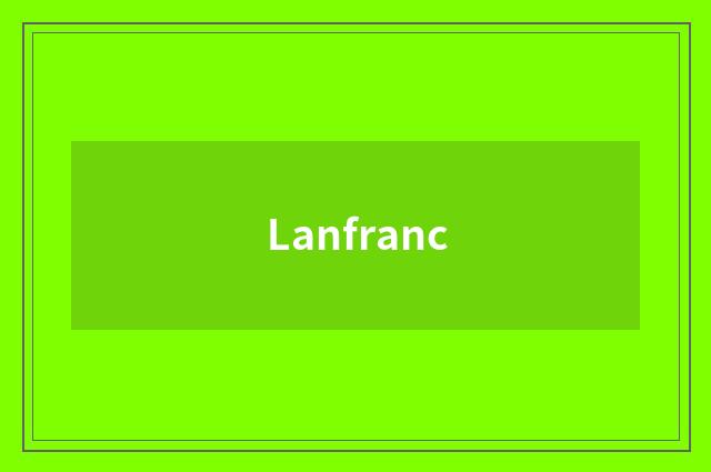 Lanfranc