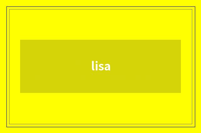 lisa