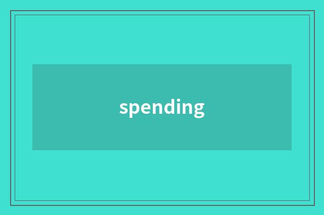 spending