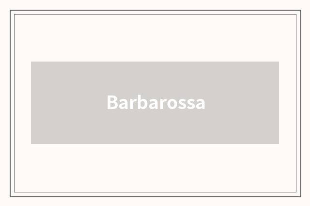 Barbarossa