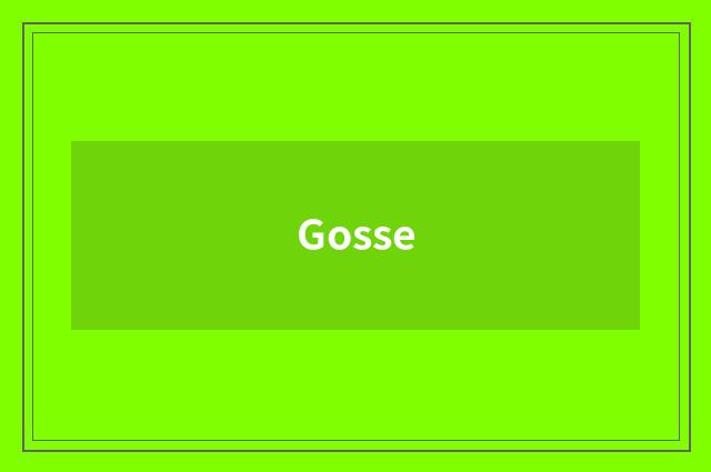 Gosse