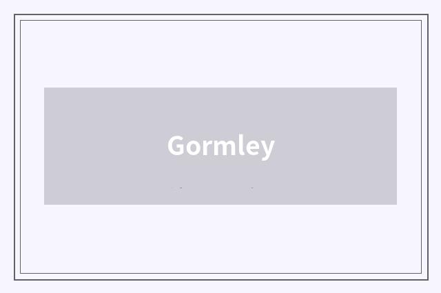 Gormley