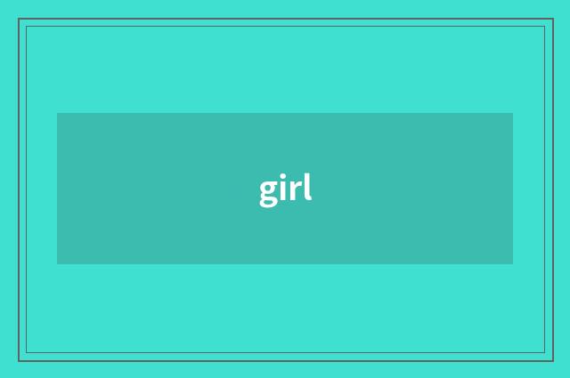 girl