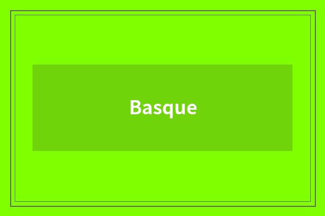 Basque