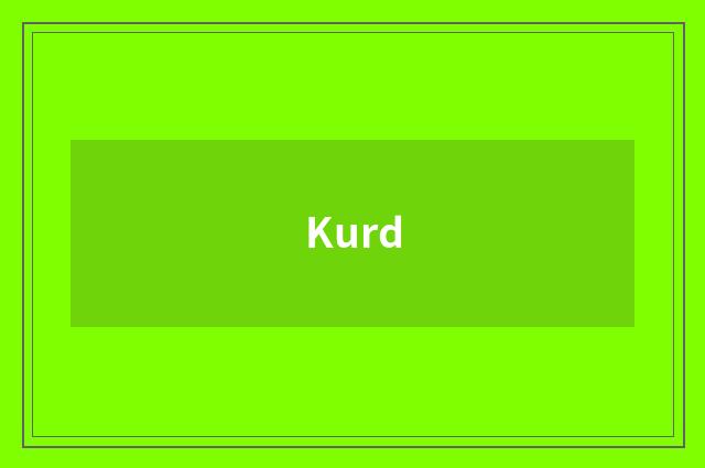 Kurd