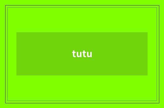 tutu