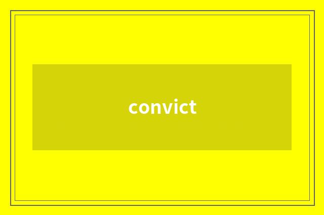 convict