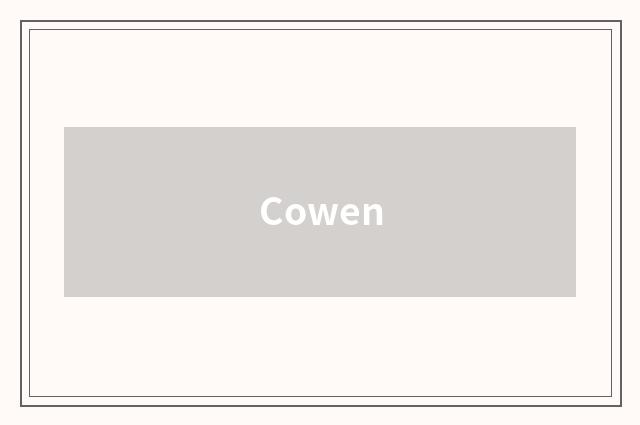 Cowen