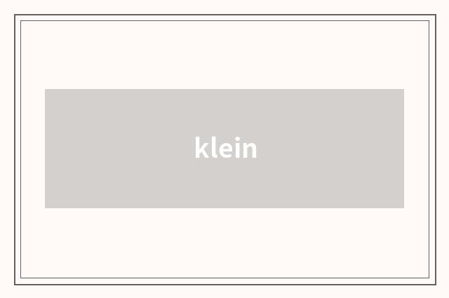 klein
