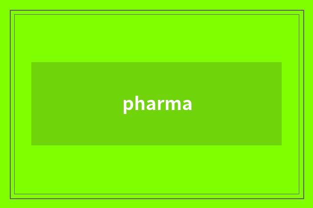 pharma