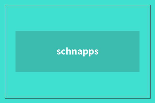 schnapps