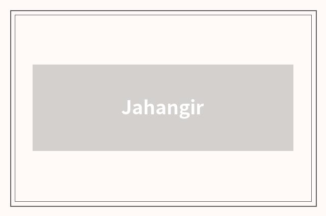 Jahangir