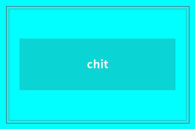 chit