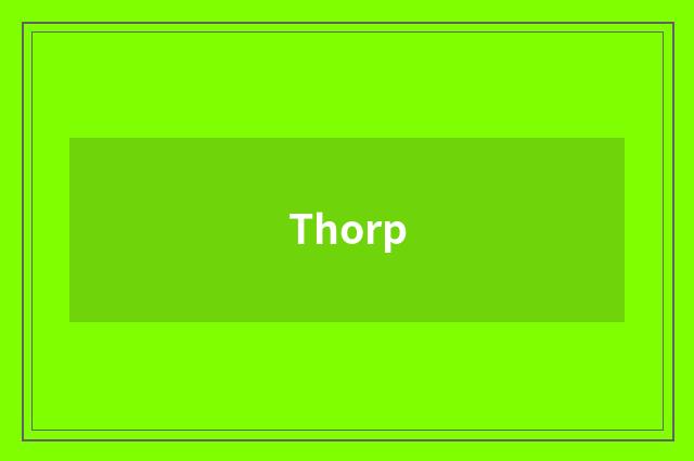 Thorp