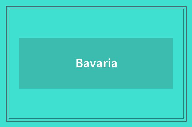 Bavaria