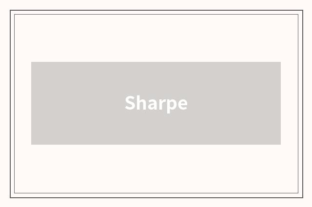Sharpe