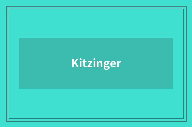 Kitzinger