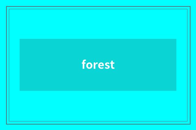 forest