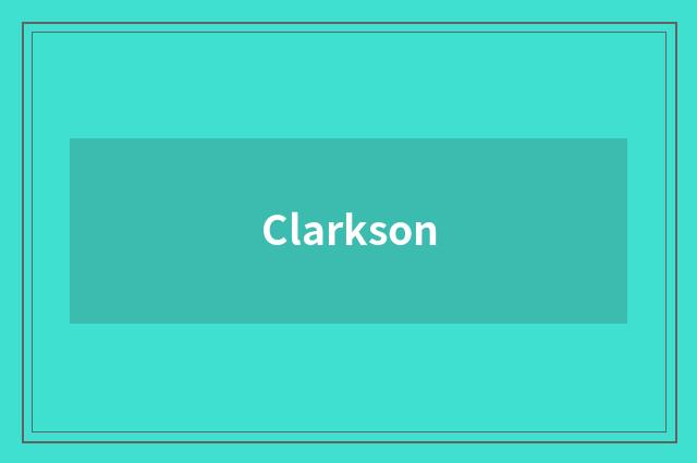 Clarkson