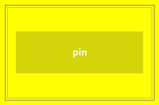 pin