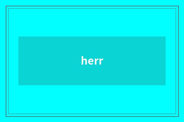 herr