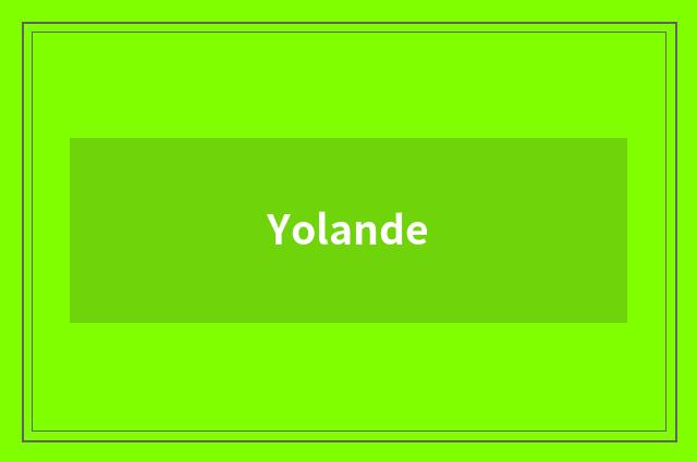 Yolande