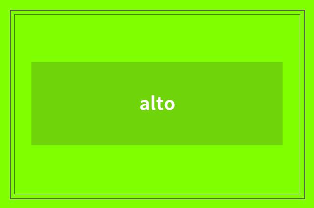 alto