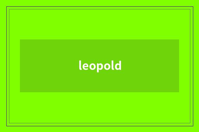 leopold