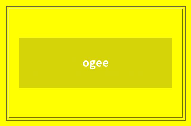 ogee