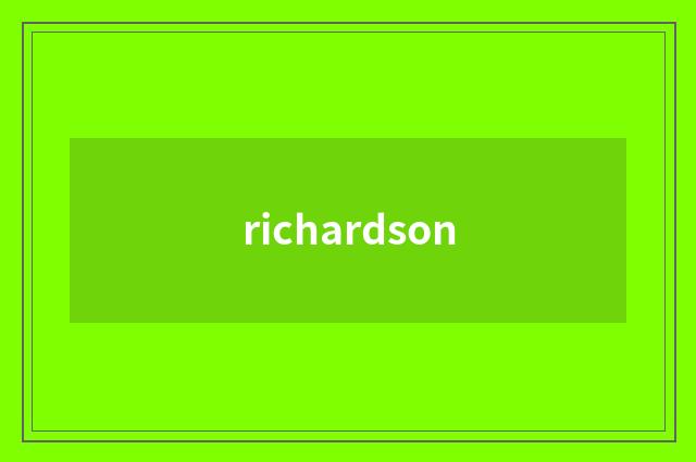 richardson