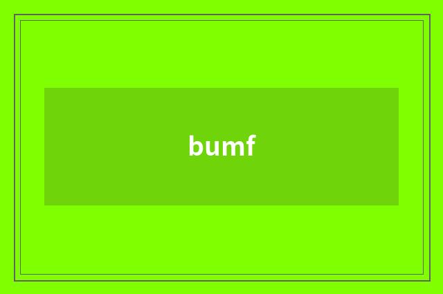 bumf