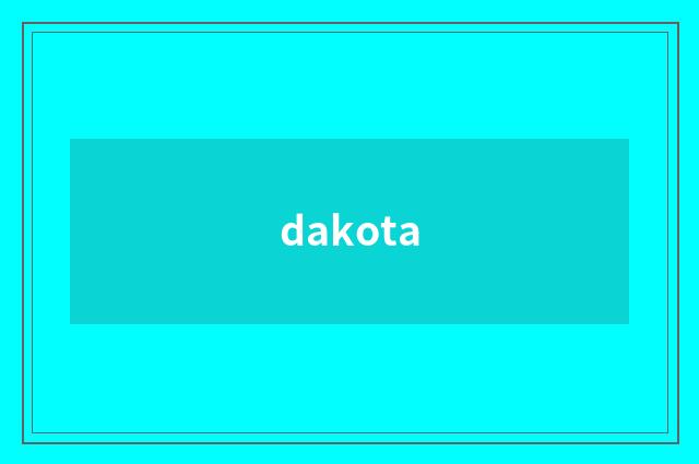 dakota