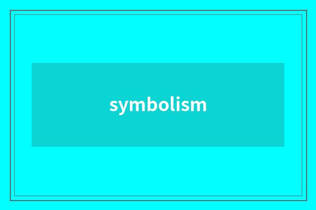 symbolism