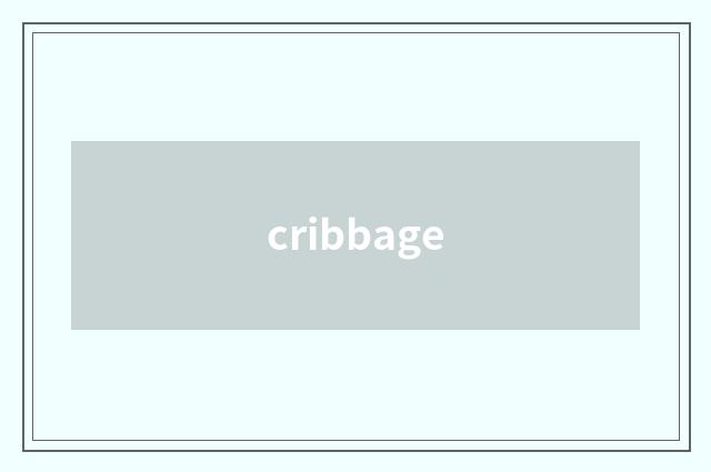 cribbage