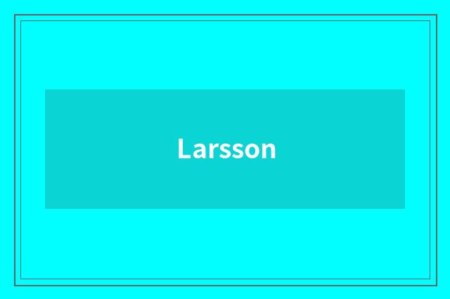 Larsson