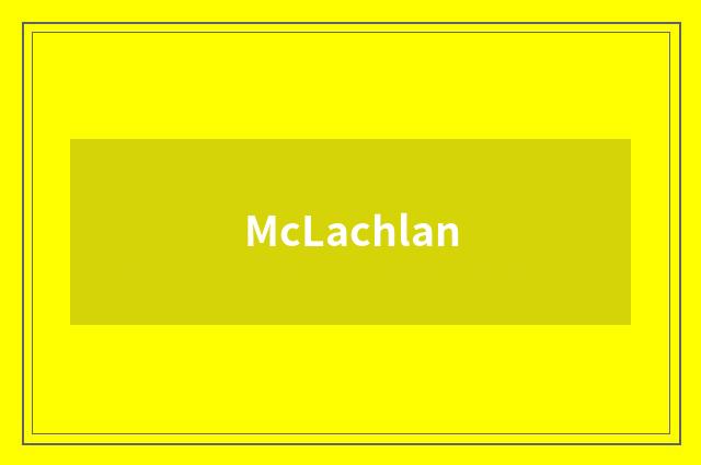 McLachlan
