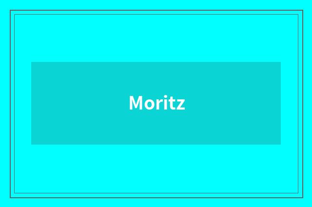 Moritz