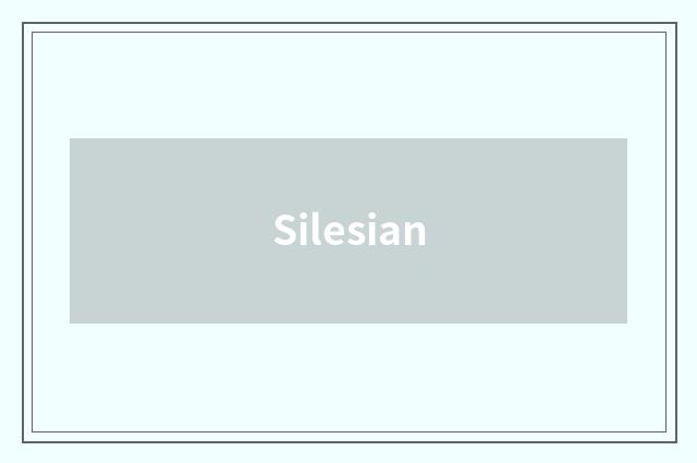 Silesian