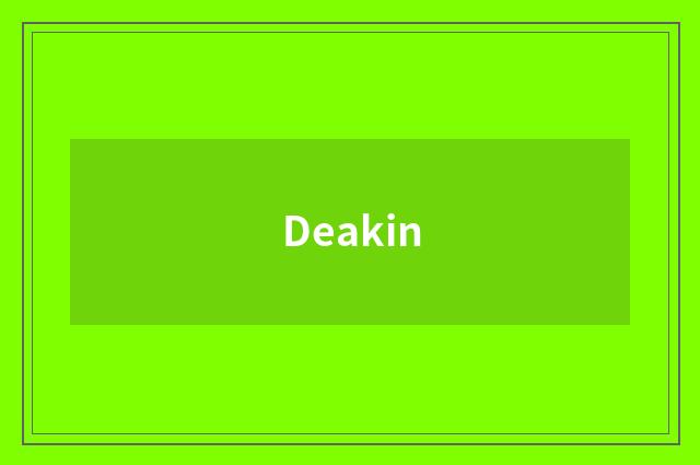 Deakin