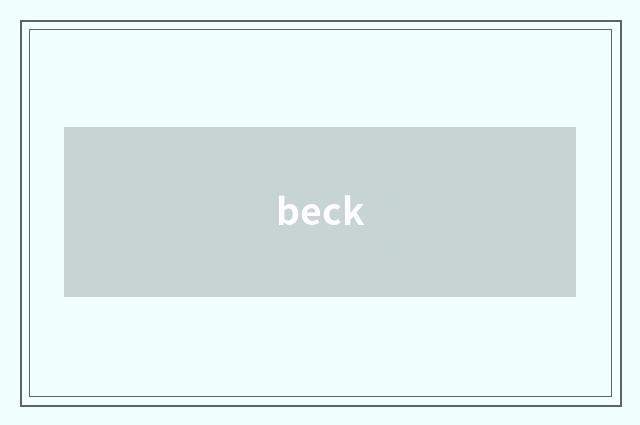 beck
