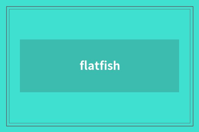 flatfish
