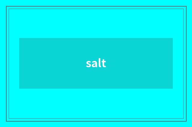 salt