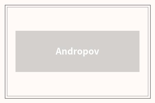 Andropov