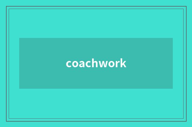 coachwork