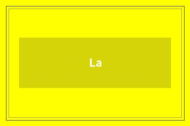 La