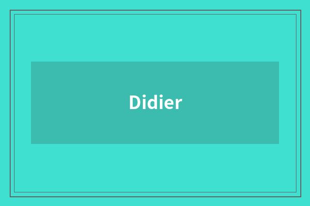 Didier